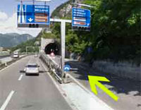 Uscita per Abbadia Lariana