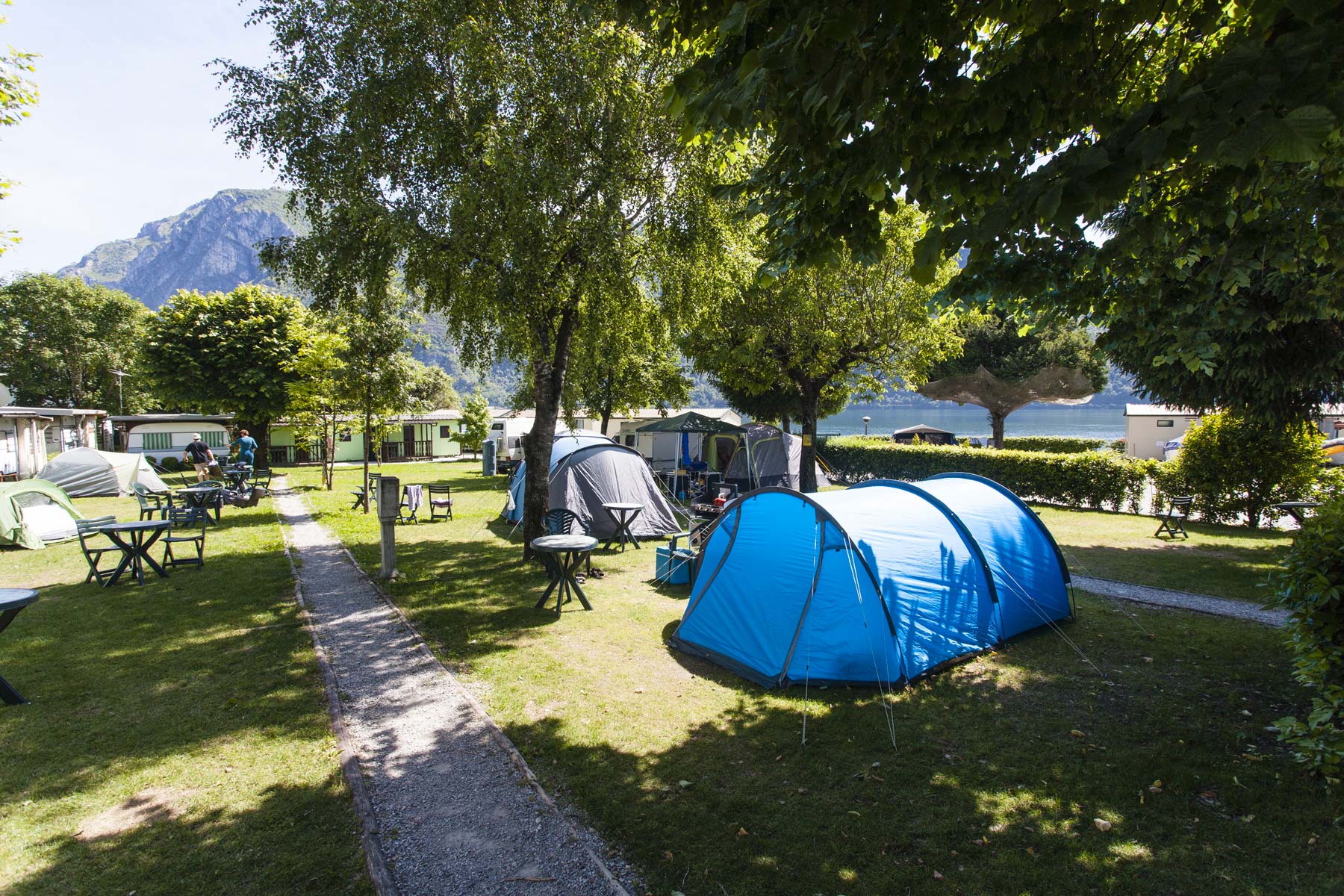 Camping Spiaggia — pole namiotowe