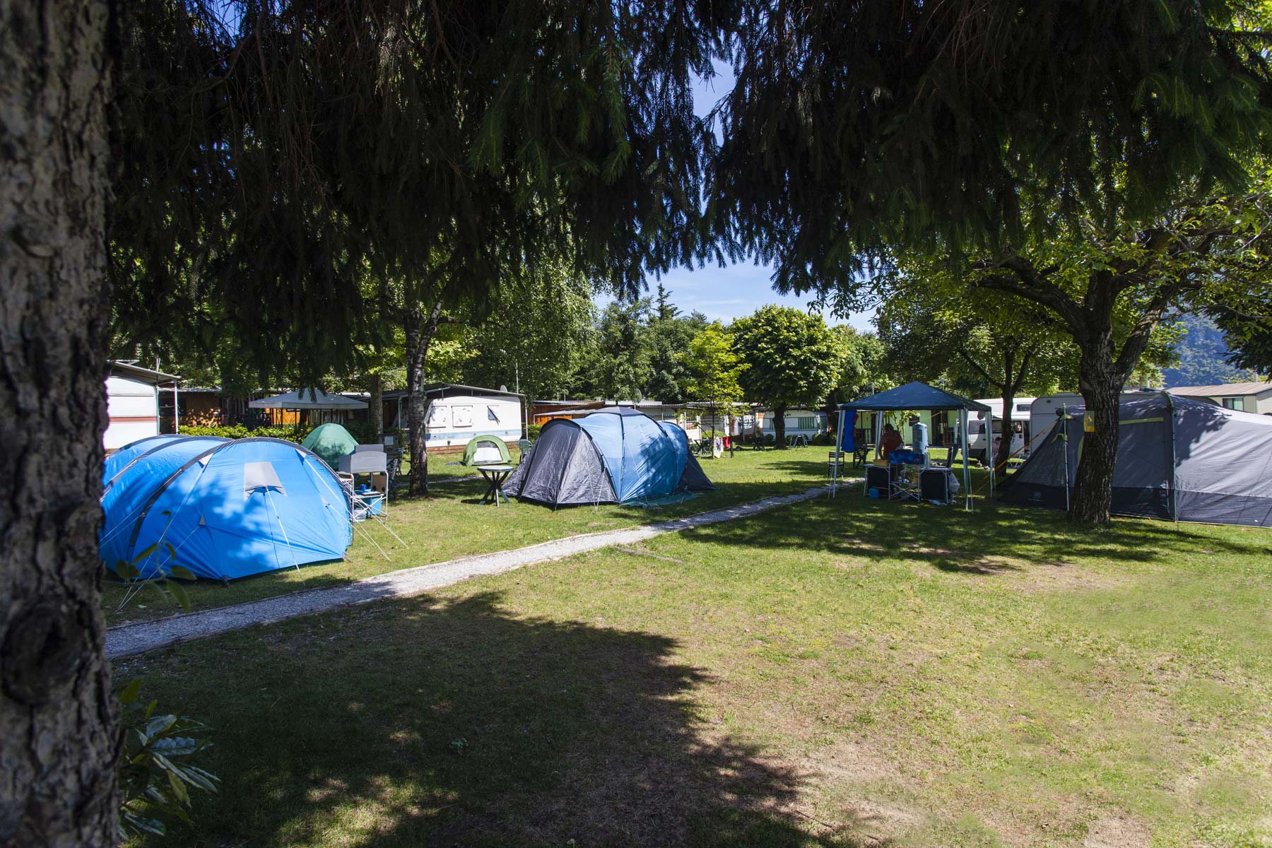 Camping Spiaggia — miejsca pod namioty